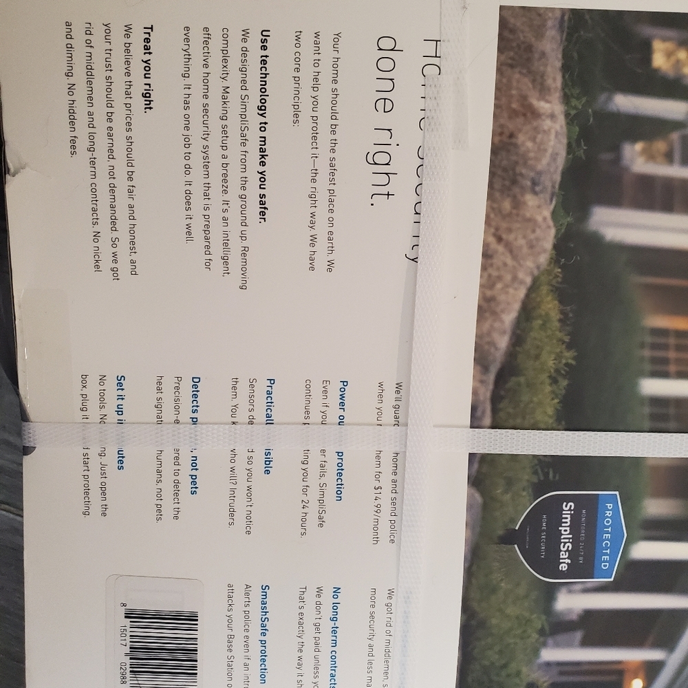 Simplisafe starter kit New In Box - Picture 3 of 4